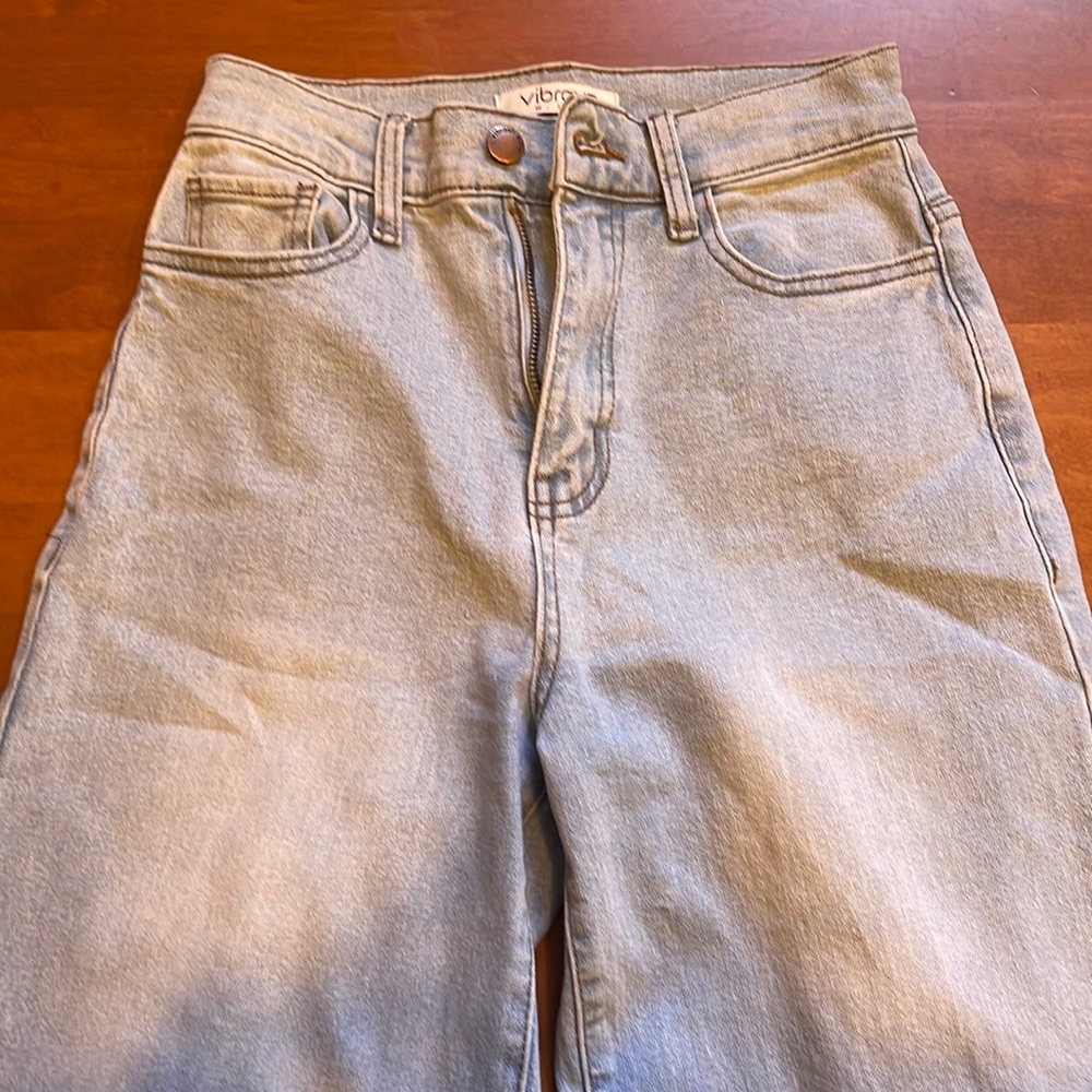Light wash jeans